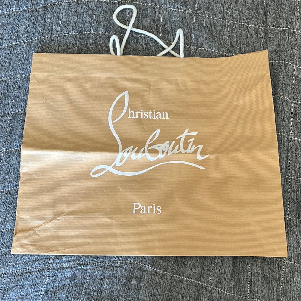 Large Christian Louboutin paper bag
